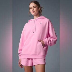 ALO Yoga Sweet Pink Oversized Hoodie